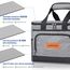 KAEFUYS Kühltasche 15L Klein Kühlbox 14h Kühlung Isolierte Thermotasche Faltbar Wasserdichte Tragbare Lunchtasche für unterwegs Büro Strand Einkaufen Grillen Camping für Essen Getränke Medikamente