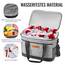 KAEFUYS Kühltasche Faltbar 33L+12h Kühlung Groß Kühlbox Thermoisoliert Lunch Tasche Einkaufskörbe Wasserdicht Schmutzabweisend für Familie Büro Auto Camping Picknick Barbecue Reisen Einkaufen