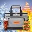 KAEFUYS Kühltasche 15L Klein Kühlbox 14h Kühlung Isolierte Thermotasche Faltbar Wasserdichte Tragbare Lunchtasche für unterwegs Büro Strand Einkaufen Grillen Camping für Essen Getränke Medikamente
