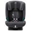 BRITAX RÖMER Kindersitz EVOLVAFIX, mit ISOFIX, für Kinder von 76-150 cm (i-Size), 15 Monate - 12 Jahre, Midnight Grey