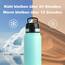 UZSPACE Thermosflasche Kinder 700ml, Isolierte Edelstahl Trinkflasche mit 1-Klick-Öffnung, 100% Auslaufsicher, Sport Wasserflasche für Schule Fitness Gym Outdoor, Mintgrün