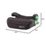 babyGO Sitzerhöhung Bursa III nach neuer I-Size Norm - Kindersitzerhöhung mit verstellbarem Isofix - Kindersitz/Autositz für Kinder Schwarz (135-150)