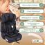 FableKids Kinderautositz 9-36 kg | 3-Punkt-Sicherheitsgurt | Autokindersitz ab 15 M. | Autositz für Kinder 76-150 cm | Kindersitz einstellbare Kopfstütze ECE R129/03 | Verstellbar | Schwarz