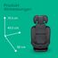 Bebeconfort EverFix i-Size Kindersitz, Vorwärtsgerichteter Kindersitz, ISOFIX-Kindersitz, von 15 Monaten bis zu 12 Jahren, 9-36 kg, 76-150 cm, Tinted Black