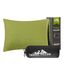 PEUJEW Reisekissen Memory Foam Kissen, Camping Kissen Kleines Kissen 40x30x12 cm, Reisekopfkissen mit Wasserdichter Packsack, Ideal für Flugzeug, Auto und Camping (S, Avocado-Grün)