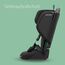 Maxi-Cosi Nomad Plus, Klappbarer Kindersitz, 15 Monate - 4 Jahre, 76 - 105 cm, Tragbarer Reiseautositz, Superkompakt & Leicht, Seitenaufprallschutz, Passt in Jedes Auto, Reisetasche, Authentic Black