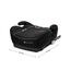 Kinderkraft I-BOOST 2 PRO, Sitz für Kinder von 125-150cm und im Alter von 6-12 Jahren, Isofix-Montage, sehr leicht (2,36 kg), ergonomische Armlehnen, abziehbarer Bezug, Schwarz
