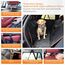 KYG Hundedecke Auto Rückbank Autoschondecke Hund Rücksitz wasserdicht & Kratzfest Auto Hundedecke Rücksitz für PKWs und SUVs mit Seitenschutz und Sichtfenster 135x175cm