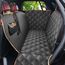 KYG Hundedecke Auto Rückbank Autoschondecke Hund Rücksitz wasserdicht & Kratzfest Auto Hundedecke Rücksitz für PKWs und SUVs mit Seitenschutz und Sichtfenster 135x175cm