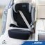 PETEX Auto-Kindersitz mit ISOFIX - Basic Plus i-Size Norm nach ECE R129 für Kinder von ca. 100-150 cm, höhenverstellbarer Kinderautositz in grau, 1 Stück