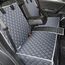 ANOSOSPECIAL Grauer Hunde-Autositzbezug für Rücksitz, Größe XL, haustierfreundlich und wasserdicht, universelle Passform, Innenschutz für Auto, Van, SUV – ideal für Kinder