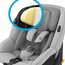 Maxi-Cosi Mica, 360° drehbarer i-Size Kindersitz inkl. ISOFIX Basis, Gruppe 0+/1 Autositz (bis ca. 105 cm / 18 kg), G-CELL Seitenschutz, nutzbar ab der Geburt bis ca. 4 Jahre, Authentic Grey