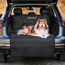 Rudelkönig Kofferraumschutz Hund mit Ladekantenschutz - Wasserabweisend & Kratzfest - Gesteppte Auto Hundedecke mit Tasche - Universale Kofferraum Schutzmatte für Hunde