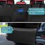 KYG Kofferraumschutz Hund Universelle wasserdichte & Widerstandsfähige Kofferraum Schutzmatte Hund mit Seitenschutz Kofferraumschutz Leicht zu reinigen für Auto, SUV & LKW, 185 * 105 * 38cm - Schwarz