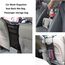 GUOMIS 3-stufiger Auto-Netz-Organizer，Sitzlehne，Netztasche，Rücksitzsperre， Haustier，Kind，Cargo-Taschentuchhalter，Fahreraufbewahrung