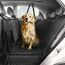 HELDENWERK Autoschondecke Hund Rücksitz wasserdicht & Kratzfest - Universal Hundedecke für Auto Rückbank inkl. Seitenschutz und Sichtfenster - Hunde Autodecke, Rückbank Schutz