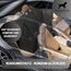 VierbeinerStube® Autoschondecke Hund Rückbank – Wasserdicht, Robust, rutschfest, Waschbar – Hundedecke Rücksitz Schutzdecke mit Seitenschutz – Universalgröße für Auto, SUV & Kombi