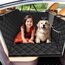 Kfonla Hundedecke Auto Rückbank, Wasserabweisende hundeautodecken rücksitz mit Seitenschutz und Sichtfenster, Rücksitz Hund Auto mit Harter Unterseite Universal Kratzfeste Autoschondecke Hund Rücksitz