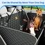 pecute Hundedecke Auto Rückbank Ultra-Wasserdichtes Gewebe, Bequem zu Verstauen, 2025 Verbesserte Sofalederstoffe Kofferraum Schutzmatte Hundedecke, Universal Auto Rücksitzschoner