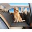pecute Hundedecke, Hundedecke Auto Rückbank, Verbesserte Hartplatten Unterstützung bis 150 kg, 40% mehr Platz für die vollständige Abdeckung des Rücksitzes, für Reisen, Ausflüge, Tierarztbesuche