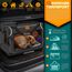 TRESKO® Hundebox faltbar inkl. Leckmatte, Spatel & Reflektoren XL 83x58x58cm | Transportbox für Hunde und Katzen | Hundetransportbox Auto für kleine & große Hunde | Hundetasche robust Anthrazit