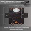VierbeinerStube® Autoschondecke Hund Rückbank – Wasserdicht, Robust, rutschfest, Waschbar – Hundedecke Rücksitz Schutzdecke mit Seitenschutz – Universalgröße für Auto, SUV & Kombi