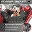 VierbeinerStube® Autoschondecke Hund Rückbank – Wasserdicht, Robust, rutschfest, Waschbar – Hundedecke Rücksitz Schutzdecke mit Seitenschutz – Universalgröße für Auto, SUV & Kombi
