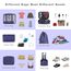 BAGAIL 8 Teilige Packwürfel, Kleidertaschen, Packing Cubes, Verpackungswürfel, Packtaschen Set für Urlaub und Reisen, Kofferorganizer Reise Würfel, Ordnungssystem für Koffer