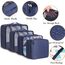 BAGAIL 8 Teilige Packwürfel, Kleidertaschen, Packing Cubes, Verpackungswürfel, Packtaschen Set für Urlaub und Reisen, Kofferorganizer Reise Würfel, Ordnungssystem für Koffer
