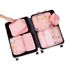 BAGAIL 8 Teilige Packwürfel, Kleidertaschen, Packing Cubes, Verpackungswürfel, Packtaschen Set für Urlaub und Reisen, Kofferorganizer Reise Würfel, Ordnungssystem für Koffer