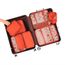 BAGAIL 8 Teilige Packwürfel, Kleidertaschen, Packing Cubes, Verpackungswürfel, Packtaschen Set für Urlaub und Reisen, Kofferorganizer Reise Würfel, Ordnungssystem für Koffer