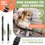 LOVPET® Hundegitter Auto Kofferraum – Universal Trenngitter für Hunde, verstellbar 92–152 cm, ohne Bohren & einfache Montage, Hundeschutzgitter Gepäckgitter Auto inkl. 2 Sicherheitsgurte, Grau