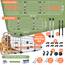 LOVPET® Hundegitter Auto Kofferraum – Universal Trenngitter für Hunde, verstellbar 92–152 cm, ohne Bohren & einfache Montage, Hundeschutzgitter Gepäckgitter Auto inkl. 2 Sicherheitsgurte, Grau