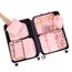 BAGAIL 8 Teilige Packwürfel, Kleidertaschen, Packing Cubes, Verpackungswürfel, Packtaschen Set für Urlaub und Reisen, Kofferorganizer Reise Würfel, Ordnungssystem für Koffer