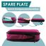 SEESCHWALBE Packing Cubes Compression | 6-teiliges Set | Premium Packwürfel kompression als ultraleichte Rucksack Organizer oder Koffer Organizer | Ideale Packtaschen für deine Reise (himbeer)