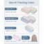 Narwey 7 Teilige Koffer Organizer Set, Packing Cubes Backpack Reise Packwürfel Rucksack Organizer Set Packtaschen für Koffer, Kofferorganizer Reiseorganizer Travel Essentials Bag (Kombiniert Checker)
