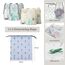 GIBOHOM Koffer Organizer Set, 15 Stück Packing Cubes, Wasserdichte Kleidertaschen für Urlaub und Reisen, Travel Organizer, Reiseorganizer Mit Packtaschen Transparentem, Grau