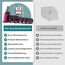 SEESCHWALBE Packing Cubes Compression | 6-teiliges Set | Premium Packwürfel kompression als ultraleichte Rucksack Organizer oder Koffer Organizer | Ideale Packtaschen für deine Reise (himbeer)