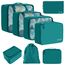 BAGAIL 8 Teilige Packwürfel, Kleidertaschen, Packing Cubes, Verpackungswürfel, Packtaschen Set für Urlaub und Reisen, Kofferorganizer Reise Würfel, Ordnungssystem für Koffer
