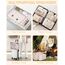 10-Teilige Koffer Organizer, Packing Cubes, Koffer Organizer Set, Kofferorganizer Wasserdichte, Packwürfel, mit Packtaschen, Kleidertaschen, Kosmetiktasche, Schuhbeutel, Organizer Koffer (Beige)