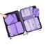 BAGAIL 8 Teilige Packwürfel, Kleidertaschen, Packing Cubes, Verpackungswürfel, Packtaschen Set für Urlaub und Reisen, Kofferorganizer Reise Würfel, Ordnungssystem für Koffer