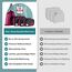 SEESCHWALBE Packing Cubes Compression | 4-teiliges Set | Premium Packwürfel kompression als ultraleichte Rucksack Organizer oder Koffer Organizer | Ideale Packtaschen für deine Reise (himbeer)