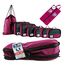 Packwürfel für Koffer, 8 Stück, Reise-Organizer, Packtaschen, Reisezubehör, inkl. Schuhtasche für Reisen, Aufbewahrungstasche, Gepäck-Organizer für die Reisetasche (himbeer)