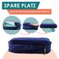 SEESCHWALBE Packing Cubes Compression für Koffer und Rucksack mit Packbeutel | mehr Platz im Koffer oder Backpack durch Kompression | Packwürfel Rucksack für deine Wander Ausrüstung (4-teilig, blau)