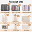 MOFELON Koffer Organizer Set, 10 Stück Packing Cubes, Kofferorganizer Packtaschen Set, Travel Packwürfel mit Kleidertaschen Schuhbeutel, Reise Gadgets-Beige