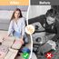 12-Teilige Koffer Organizer, Packing Cubes, Koffer Organizer Set, Kofferorganizer Wasserdichte, Packwürfel, mit Packtaschen, Kleidertaschen, Kosmetiktasche, Schuhbeutel, Organizer Koffer (Beige)