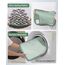 ECOHUB 4-Teilige Kompression Koffer Organizer, Packing Cubes mit Tag, Recycelten Packwürfel Set für Rucksack & Koffer, Maschenverstärkung Packtaschen für Koffer, Reise Organizer, Patent Anhängig(Grün)