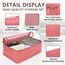 Packing Cubes 12-teilig – Large Suitcase Organizer – Koffer Organizer & Packtaschen für Koffer – in verschiedenen Größen & Farben (12, Knalliges Pink)