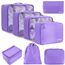 BAGAIL 8 Teilige Packwürfel, Kleidertaschen, Packing Cubes, Verpackungswürfel, Packtaschen Set für Urlaub und Reisen, Kofferorganizer Reise Würfel, Ordnungssystem für Koffer