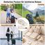 MOFELON Koffer Organizer Set, 10 Stück Packing Cubes, Kofferorganizer Packtaschen Set, Travel Packwürfel mit Kleidertaschen Schuhbeutel, Reise Gadgets-Beige
